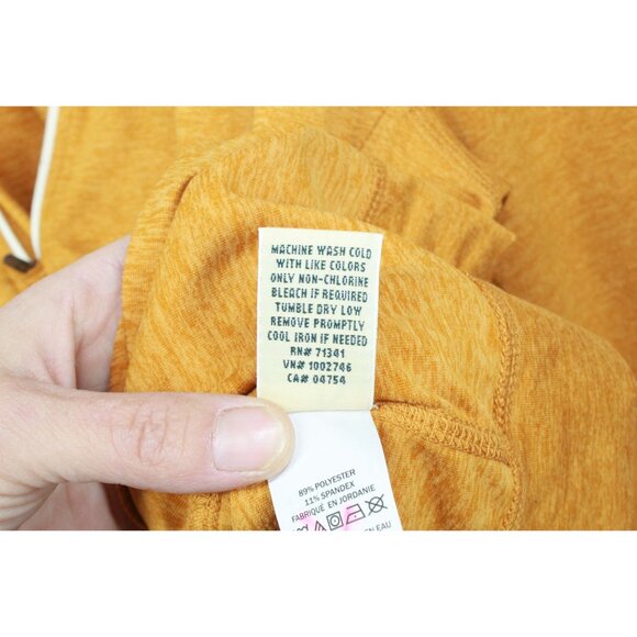 LL Bean VentureSoft Pullover Quarter Zip Toffee Marl Size L - Picture 9 of 12